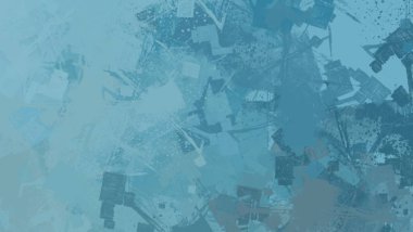 Soyut arka plan sanatı. 2D çizim. Etkileyici yağlı boya resim. Tuvalde fırça darbeleri. Modern sanat. Çok renkli arkaplan. Çağdaş sanat. İfade. Sanatsal dijital palet.