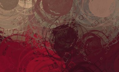 Soyut arka plan sanatı. 2D çizim. Etkileyici yağlı boya resim. Tuvalde fırça darbeleri. Modern sanat. Çok renkli arkaplan. Çağdaş sanat. İfade. Sanatsal dijital palet.