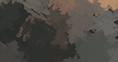 Soyut arka plan sanatı. 2D çizim. Etkileyici yağlı boya resim. Tuvalde fırça darbeleri. Modern sanat. Çok renkli arkaplan. Çağdaş sanat. İfade. Sanatsal dijital palet.