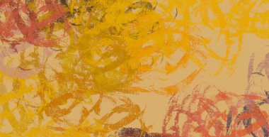 Soyut arka plan sanatı. 2D çizim. Etkileyici yağlı boya resim. Tuvalde fırça darbeleri. Modern sanat. Çok renkli arkaplan. Çağdaş sanat. İfade. Sanatsal dijital palet.