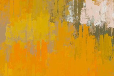 Soyut arka plan sanatı. 2D çizim. Etkileyici yağlı boya resim. Tuvalde fırça darbeleri. Modern sanat. Çok renkli arkaplan. Çağdaş sanat. İfade. Sanatsal dijital palet.