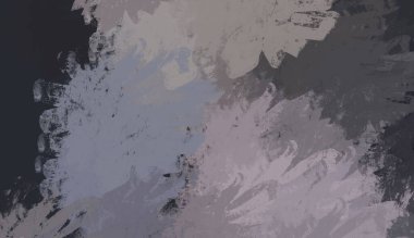 Soyut arka plan sanatı. 2D çizim. Etkileyici yağlı boya resim. Tuvalde fırça darbeleri. Modern sanat. Çok renkli arkaplan. Çağdaş sanat. İfade. Sanatsal dijital palet.