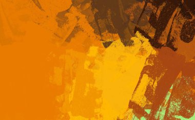 Soyut arka plan sanatı. 2D çizim. Etkileyici yağlı boya resim. Tuvalde fırça darbeleri. Modern sanat. Çok renkli arkaplan. Çağdaş sanat. İfade. Sanatsal dijital palet.