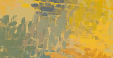 Soyut arka plan sanatı. 2D çizim. Etkileyici yağlı boya resim. Tuvalde fırça darbeleri. Modern sanat. Çok renkli arkaplan. Çağdaş sanat. İfade. Sanatsal dijital palet.