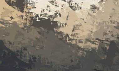 Soyut arka plan sanatı. 2D çizim. Etkileyici yağlı boya resim. Tuvalde fırça darbeleri. Modern sanat. Çok renkli arkaplan. Çağdaş sanat. İfade. Sanatsal dijital palet.