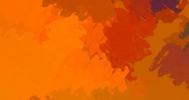 Soyut arka plan sanatı. 2D çizim. Etkileyici yağlı boya resim. Tuvalde fırça darbeleri. Modern sanat. Çok renkli arkaplan. Çağdaş sanat. İfade. Sanatsal dijital palet.