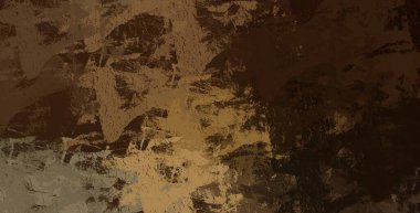 Soyut arka plan sanatı. 2D çizim. Etkileyici yağlı boya resim. Tuvalde fırça darbeleri. Modern sanat. Çok renkli arkaplan. Çağdaş sanat. İfade. Sanatsal dijital palet.