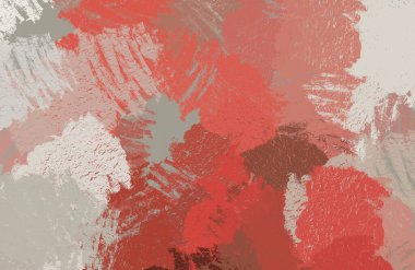 Soyut arka plan sanatı. 2D çizim. Etkileyici yağlı boya resim. Tuvalde fırça darbeleri. Modern sanat. Çok renkli arkaplan. Çağdaş sanat. İfade. Sanatsal dijital palet.