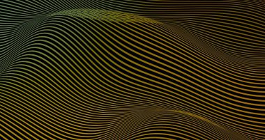 Soyut arka plan sanatı. Dalgalı desenli doğrusal desen