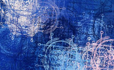 Soyut arka plan sanatı. 2D çizim. Etkileyici yağlı boya resim. Tuvalde fırça darbeleri. Modern sanat. Çok renkli arkaplan. Çağdaş sanat. İfade. Sanatsal dijital palet.