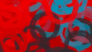 Soyut arka plan sanatı. 2D çizim. Etkileyici yağlı boya resim. Tuvalde fırça darbeleri. Modern sanat. Çok renkli arkaplan. Çağdaş sanat. İfade. Sanatsal dijital palet.