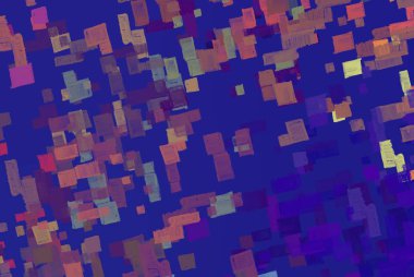 Soyut arka plan sanatı. 2D çizim. Etkileyici yağlı boya resim. Tuvalde fırça darbeleri. Modern sanat. Çok renkli arkaplan. Çağdaş sanat. İfade. Sanatsal dijital palet.