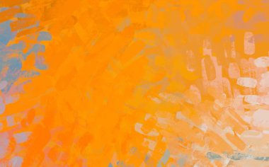 Soyut arka plan sanatı. 2D çizim. Etkileyici yağlı boya resim. Tuvalde fırça darbeleri. Modern sanat. Çok renkli arkaplan. Çağdaş sanat. İfade. Sanatsal dijital palet.