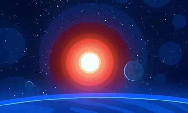 Modern Digital Abstrakt Bakgrund Rymd Och Stjärnor Vetenskap Bakgrund Astronomi — Stockfoto