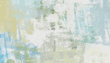 Soyut arka plan sanatı. 2D çizim. Etkileyici yağlı boya resim. Tuvalde fırça darbeleri. Modern sanat. Çok renkli arkaplan. Çağdaş sanat. İfade. Sanatsal dijital palet.