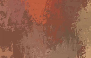 Soyut arka plan sanatı. 2D çizim. Etkileyici yağlı boya resim. Tuvalde fırça darbeleri. Modern sanat. Çok renkli arkaplan. Çağdaş sanat. İfade. Sanatsal dijital palet.