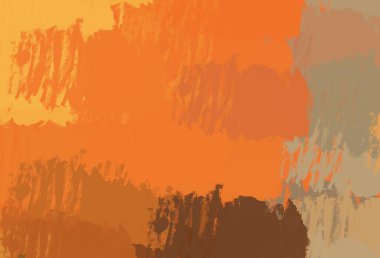 Soyut arka plan sanatı. 2D çizim. Etkileyici yağlı boya resim. Tuvalde fırça darbeleri. Modern sanat. Çok renkli arkaplan. Çağdaş sanat. İfade. Sanatsal dijital palet.