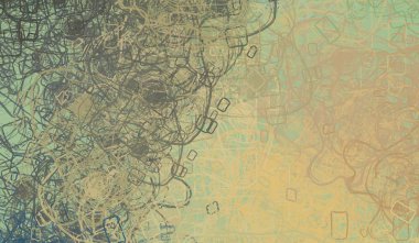 Soyut arka plan sanatı. 2D çizim. Etkileyici yağlı boya resim. Tuvalde fırça darbeleri. Modern sanat. Çok renkli arkaplan. Çağdaş sanat. İfade. Sanatsal dijital palet.