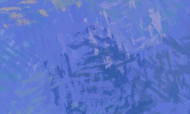 Soyut arka plan sanatı. 2D çizim. Etkileyici yağlı boya resim. Tuvalde fırça darbeleri. Modern sanat. Çok renkli arkaplan. Çağdaş sanat. İfade. Sanatsal dijital palet.