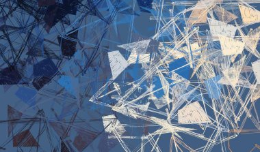 Soyut arka plan sanatı. 2D çizim. Etkileyici yağlı boya resim. Tuvalde fırça darbeleri. Modern sanat. Çok renkli arkaplan. Çağdaş sanat. İfade. Sanatsal dijital palet.