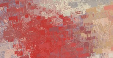 Soyut arka plan sanatı. 2D çizim. Etkileyici yağlı boya resim. Tuvalde fırça darbeleri. Modern sanat. Çok renkli arkaplan. Çağdaş sanat. İfade. Sanatsal dijital palet.