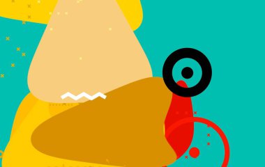 Soyut arka plan sanatı. 2D çizim. Etkileyici yağlı boya resim. Tuvalde fırça darbeleri. Modern sanat. Çok renkli arkaplan. Çağdaş sanat. İfade. Sanatsal dijital palet.