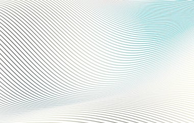 Soyut arka plan sanatı. Dalgalı desenli doğrusal desen