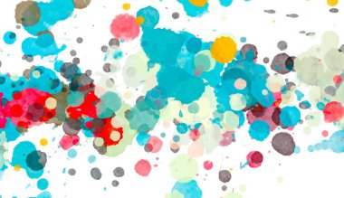 Soyut arka plan sanatı. 2D çizim. Etkileyici yağlı boya resim. Tuvalde fırça darbeleri. Modern sanat. Çok renkli arkaplan. Çağdaş sanat. İfade. Sanatsal dijital palet.