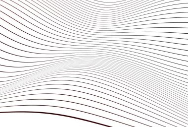 Soyut arka plan sanatı. Dalgalı desenli doğrusal desen