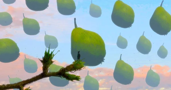 Abstract Background Human Silhouette Pears — kuvapankkivalokuva
