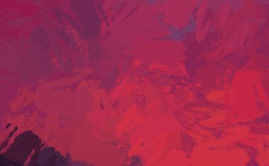 Soyut arka plan sanatı. 2D çizim. Etkileyici yağlı boya resim. Tuvalde fırça darbeleri. Modern sanat. Çok renkli arkaplan. Çağdaş sanat. İfade. Sanatsal dijital palet.