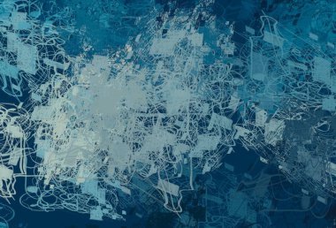 Soyut arka plan sanatı. 2D çizim. Etkileyici yağlı boya resim. Tuvalde fırça darbeleri. Modern sanat. Çok renkli arkaplan. Çağdaş sanat. İfade. Sanatsal dijital palet.