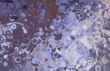 Soyut arka plan sanatı. 2D çizim. Etkileyici yağlı boya resim. Tuvalde fırça darbeleri. Modern sanat. Çok renkli arkaplan. Çağdaş sanat. İfade. Sanatsal dijital palet.