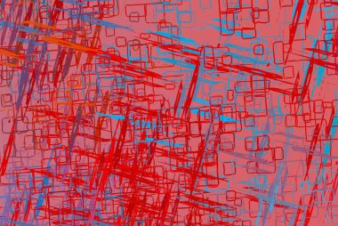 Soyut arka plan sanatı. 2D çizim. Etkileyici yağlı boya resim. Tuvalde fırça darbeleri. Modern sanat. Çok renkli arkaplan. Çağdaş sanat. İfade. Sanatsal dijital palet.