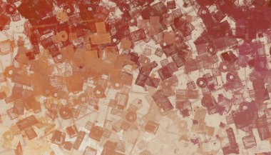 Soyut arka plan sanatı. 2D çizim. Etkileyici yağlı boya resim. Tuvalde fırça darbeleri. Modern sanat. Çok renkli arkaplan. Çağdaş sanat. İfade. Sanatsal dijital palet.