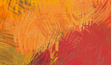 Soyut arka plan sanatı. 2D çizim. Etkileyici yağlı boya resim. Tuvalde fırça darbeleri. Modern sanat. Çok renkli arkaplan. Çağdaş sanat. İfade. Sanatsal dijital palet.