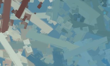 Soyut arka plan sanatı. 2D çizim. Etkileyici yağlı boya resim. Tuvalde fırça darbeleri. Modern sanat. Çok renkli arkaplan. Çağdaş sanat. İfade. Sanatsal dijital palet.