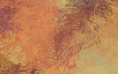 Soyut arka plan sanatı. 2D çizim. Etkileyici yağlı boya resim. Tuvalde fırça darbeleri. Modern sanat. Çok renkli arkaplan. Çağdaş sanat. İfade. Sanatsal dijital palet.