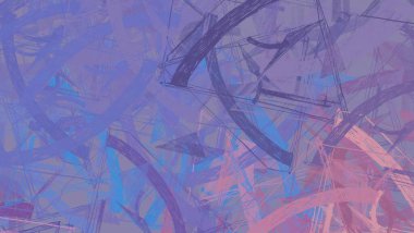 Soyut arka plan sanatı. 2D çizim. Etkileyici yağlı boya resim. Tuvalde fırça darbeleri. Modern sanat. Çok renkli arkaplan. Çağdaş sanat. İfade. Sanatsal dijital palet.