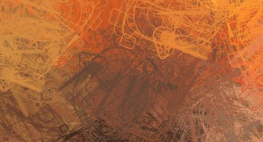 Soyut arka plan sanatı. 2D çizim. Etkileyici yağlı boya resim. Tuvalde fırça darbeleri. Modern sanat. Çok renkli arkaplan. Çağdaş sanat. İfade. Sanatsal dijital palet.