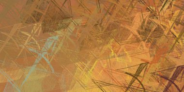 Soyut arka plan sanatı. 2D çizim. Etkileyici yağlı boya resim. Tuvalde fırça darbeleri. Modern sanat. Çok renkli arkaplan. Çağdaş sanat. İfade. Sanatsal dijital palet.