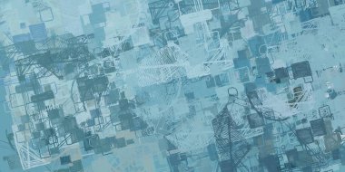 Soyut arka plan sanatı. 2D çizim. Etkileyici yağlı boya resim. Tuvalde fırça darbeleri. Modern sanat. Çok renkli arkaplan. Çağdaş sanat. İfade. Sanatsal dijital palet.