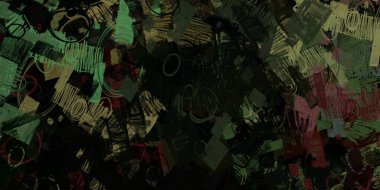 Soyut arka plan sanatı. 2D çizim. Etkileyici yağlı boya resim. Tuvalde fırça darbeleri. Modern sanat. Çok renkli arkaplan. Çağdaş sanat. İfade. Sanatsal dijital palet.