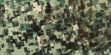 Soyut arka plan sanatı. 2D çizim. Etkileyici yağlı boya resim. Tuvalde fırça darbeleri. Modern sanat. Çok renkli arkaplan. Çağdaş sanat. İfade. Sanatsal dijital palet.