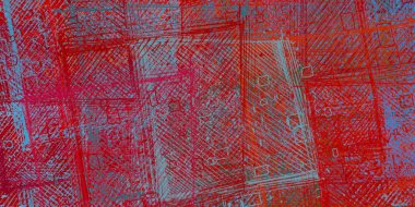 Soyut arka plan sanatı. 2D çizim. Etkileyici yağlı boya resim. Tuvalde fırça darbeleri. Modern sanat. Çok renkli arkaplan. Çağdaş sanat. İfade. Sanatsal dijital palet.