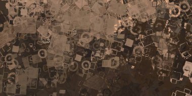 Soyut arka plan sanatı. 2D çizim. Etkileyici yağlı boya resim. Tuvalde fırça darbeleri. Modern sanat. Çok renkli arkaplan. Çağdaş sanat. İfade. Sanatsal dijital palet.