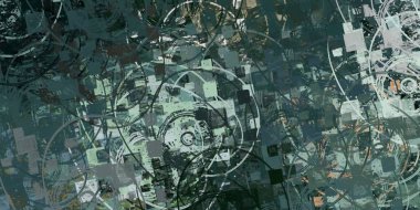 Soyut arka plan sanatı. 2D çizim. Etkileyici yağlı boya resim. Tuvalde fırça darbeleri. Modern sanat. Çok renkli arkaplan. Çağdaş sanat. İfade. Sanatsal dijital palet.