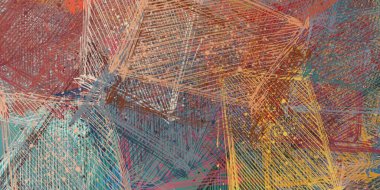 Soyut arka plan sanatı. 2D çizim. Etkileyici yağlı boya resim. Tuvalde fırça darbeleri. Modern sanat. Çok renkli arkaplan. Çağdaş sanat. İfade. Sanatsal dijital palet.