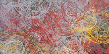 Soyut arka plan sanatı. 2D çizim. Etkileyici yağlı boya resim. Tuvalde fırça darbeleri. Modern sanat. Çok renkli arkaplan. Çağdaş sanat. İfade. Sanatsal dijital palet.