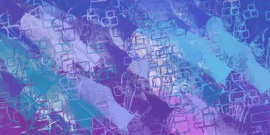 Soyut arka plan sanatı. 2D çizim. Etkileyici yağlı boya resim. Tuvalde fırça darbeleri. Modern sanat. Çok renkli arkaplan. Çağdaş sanat. İfade. Sanatsal dijital palet.